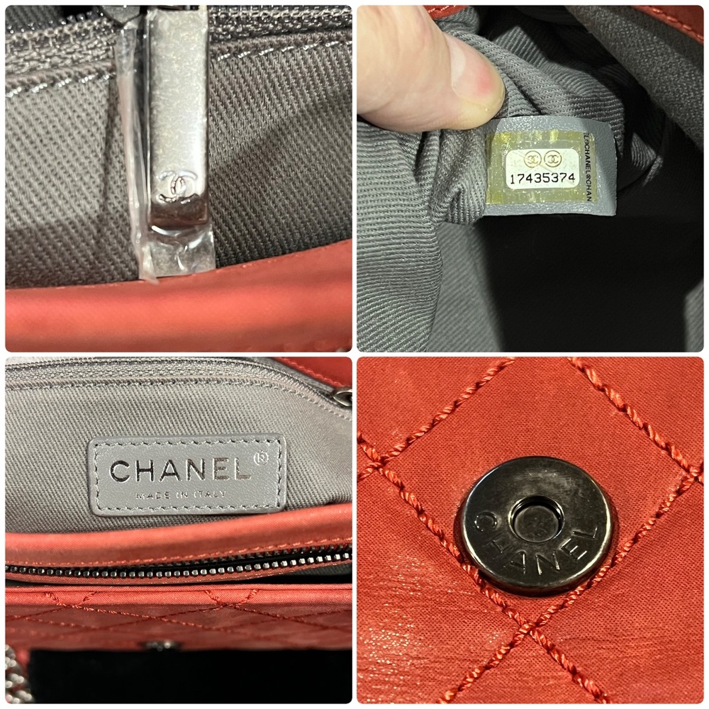 Chanel Coral Quilted Flap-Over Bag - Picture 12 of 15